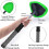 Windshield Cleaning Tool, Extendable Handle with 4 Washable Pads for Car Window and Windshield Cleaning 4
