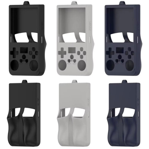 For R36 MAX Handheld Game Console Silicone Protective Cover Anti Drop and Dust-Proof Protective Shell Accessories B 2