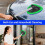 Windshield Cleaning Tool, Extendable Handle with 4 Washable Pads for Car Window and Windshield Cleaning 7