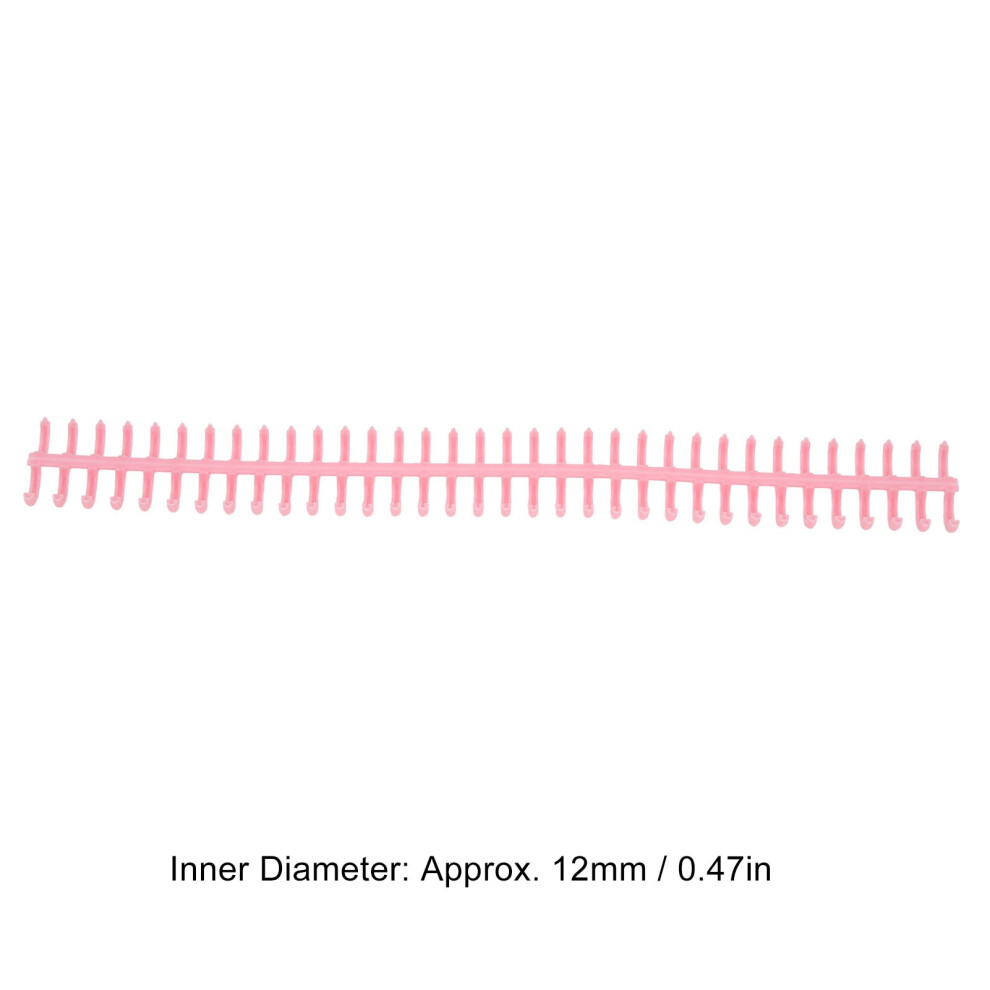 34 Hole Plastic Split Binding Loops 12mm
