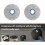 Parts 4PCS Mop Holders and Mop, Compatible for  X60 Max Ultra Complete, Sweeping Robot Accessories 2