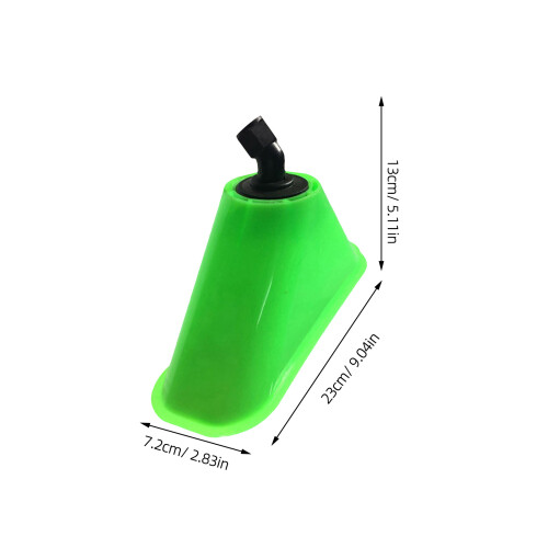4Stk Sprühdüsen Windschutz Hornform Grüne Sprayer Zubehör 1