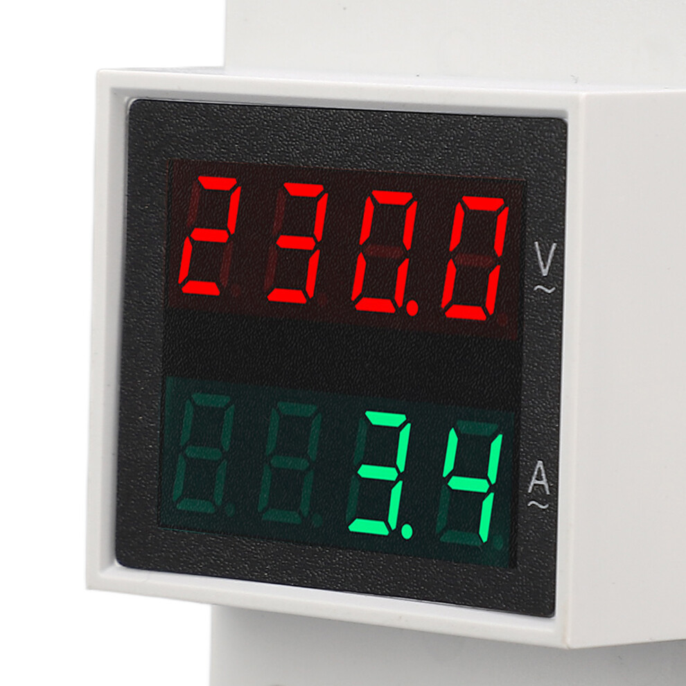 AC Voltage Current Meter DIN Rail