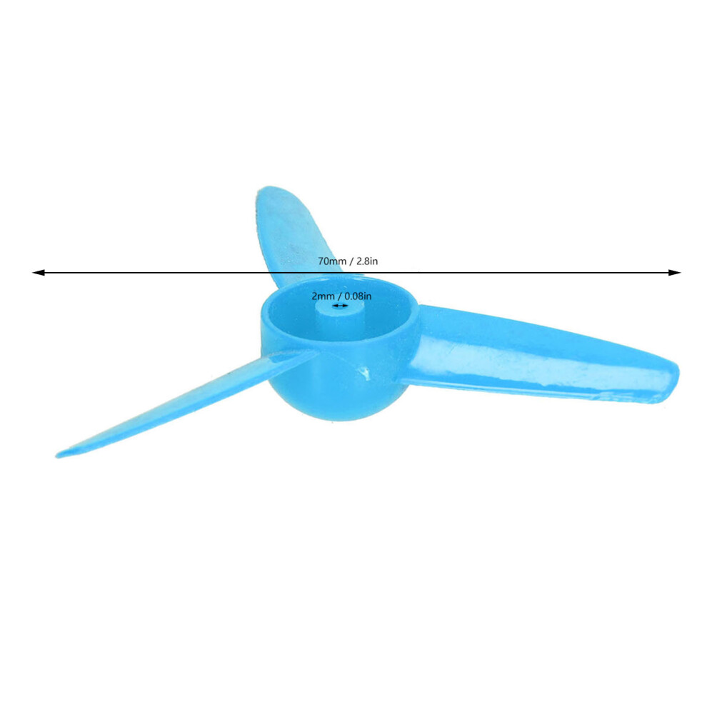 10Pcs 70mm ABS Propellers for RC Models