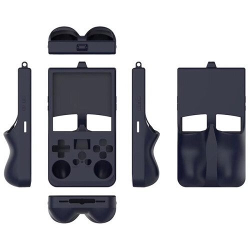 For R36 MAX Handheld Game Console Silicone Protective Cover Anti Drop and Dust-Proof Protective Shell Accessories A 2