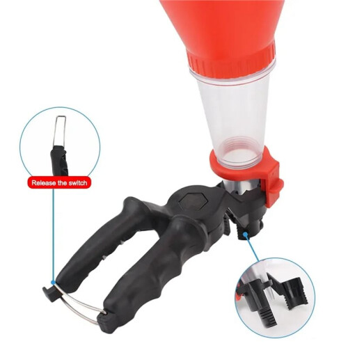 Universal Engine Oil Funnel Kit with Adjustable Adapters for Efficient Car Maintenance 1