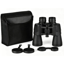 Binocolo Professionale 10x50 HD con Prisma BAK4, Telescopio Grandangolare Ad Alta Potenza per Caccia e Campeggio.
