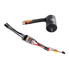Motore Brushless Ad Alta Velocità 3650 2600KV e ESC Brushless 75A per Arrma per Hsp Redcat Rc4wd per per Axial Scx10 D90