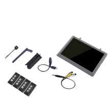 Monitor Little  4 FPV 5.8G 48 Canali Doppio Ricevitore Schermo 800x480 con Registrazione DVR per Droni Quadricotteri RC da Corsa