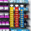 12 Pack Station Hanging Merchandise Strips with S Hooks, Plastic Display Strpis for Retail Display with Label Header 6