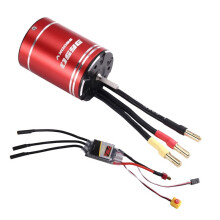 3650 5600KV Snelle Borstelloze Motor en 75A Borstelloze ESC voor ARRMA, Geschikt voor HSP, Redcat RC4WD, voor , voor Axial SCX10 en D90