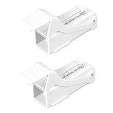 Butterschneider und -Spender, ein-Knopf-Butterschneider für Butterstücke, Butterbehälter und Aufbewahrungsdose, Küchenhelfer