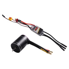 3650 3300KV High-Speed Brushless Motor and 75A Brushless ESC for Arrma Hsp Redcat Rc4wd Axial Scx10 D90