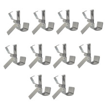Clipes para Tapetes Resistentes - Pacote com 10 Unidades - Fixadores de Tapete, Ganchos para Cobertores, Clipes Antiferrugem para Pendurar Tapetes
