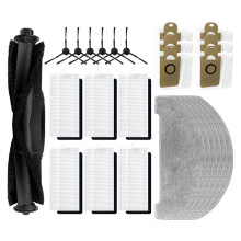 Compatible for ( Neabot NoMo N2, Imou L11 Pro, Q6 Pro ) Main Side Brush Filter Robot Vacuums Accessories(25pcs)