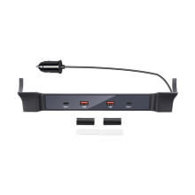 Concentrador de Extensión de Cargador Inteligente USB Tipo C de 4 Puertos con Carga Súper Rápida de 90 W para Atto 3 Yuan con Control Central