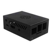 For Orange Pi 3B Metal Case with Cooling Fan and Heatinks Durable Protective Enclosure