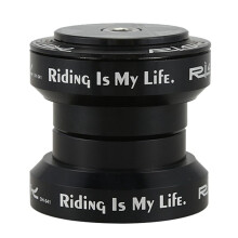 RISK External Bicycle Fork Headset 34mm Headset Straight 28.6mm Tube Bearing Headset for Road Fixed Gear Bikes