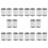 For Ridgid VF4000 Replacement Filter for 5-20 Gallons and Larger Vacuum Cleaner, Replacement VF4000 Filter (20 Pack) 2