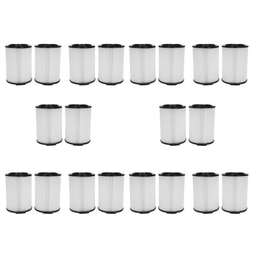 For Ridgid VF4000 Replacement Filter for 5-20 Gallons and Larger Vacuum Cleaner, Replacement VF4000 Filter (20 Pack) 1