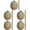 30Pcs Creative Resin Artificial Cantaloupe Fruit Model for Home Decor 5
