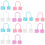 24Pcs Assorted Silicone Straw Plugs Protectors for Everyday Use 6