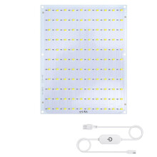LED Backlight Board Kit for Monochrome PETG PLA Filament 3D Printed Lithophanes,6500K White Light Kit 1 Pack