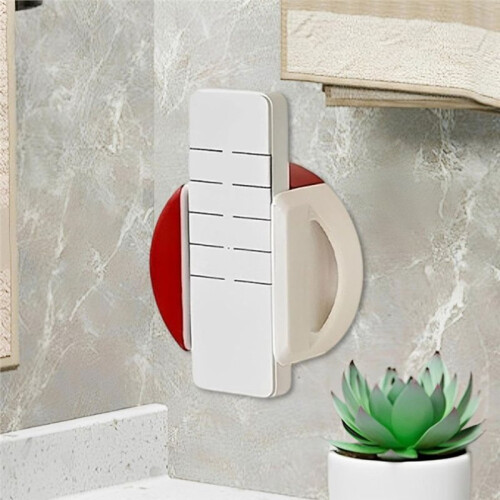 Socket Organizer Suction Cup No-Drill Rack, Power Strip Holder Under Desk for Home Workplace and Dorm 1