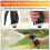 High Pressure Water Hose Sprayers With10 Spraying Patterns Light Weight Rust-Proof Handheld Spraying Tool 6