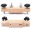 2X Guitar Bridge Clamp, Entry Level Bridge Clamp Acoustic ,for Classical/Acoustic Guitar Accessory Luthier Tools 4
