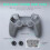 Soft Silicone Case for PS5 DualSense Controller with Thumb Grip Caps Soft Protective Case Cover Special Edition Series 4