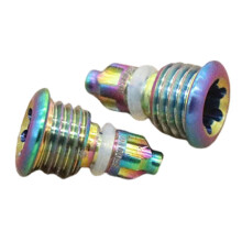 Adecuado para MT2 MT4 MT5 MT7 MT8 TapóN de Aceite de Sello de Freno Accesorios de Tornillo de AleacióN de Titanio-C