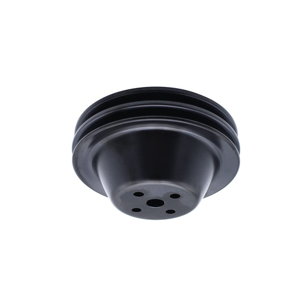 Steel Swp 5/8" Double- 6.6" Od Short Water Pump Pulley For Chevy Sbc 262 265 267 283 302 305 307 327 350 400 4712708700767