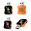 Wired Android Auto to Wireless Android Auto/TV AI Box  5.0 WiFi Adaptive Screen Android Auto Box 4