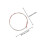2Pcs Silver Metal Chinese Lute Strings Replacement for Pipa Use 2