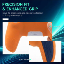 Étui en Silicone Souple pour Manette pour PS5 DualSense avec Capuchons de Grip pour les Joysticks - Édition Spéciale