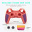 Silicone Case for PS5 DualSense Controller with Thumb Grip Caps Kit Soft Protective Case Cover Special Edition Series 4