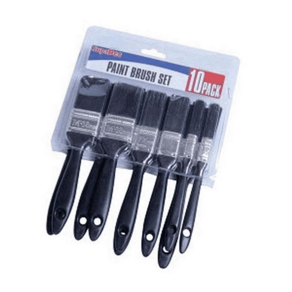 Supadec Polyester Brush Set (10 Pack) 5059444460098