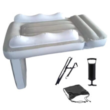 Inflatable Car Airplane Bed Mattress Air Bed for Kid Baby Extender Sleeping Mattress for Travel Car Road Trip