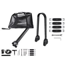 NEWBOLER Bicycle Pannier Bag 20L Travel Password Lock Bicycle Bag Rear Luggage Bag Electric Bicycle Accessories