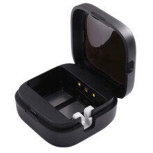 Portable UV Toothbrush Sterilizer Case with Induction and Charge Display,Travel Toothbrush Sanitizer Box