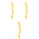 3Strings Fake Corn Skewers Yellow Realistic Vegetable Decor 2