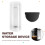 2X Coffee Machine Accessories Water Tank for  K-Express Tank Coffee Machine Water Tank 6