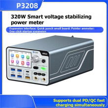 AIXUN Alimentation Secteur Intelligente Régulée P3208, Protocole de Charge Rapide PD/QC, Mise en Marche en un , Puissance de 320 W pour 7