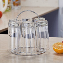 2X Glass Cup Mug Holder Rack, Bottle Drying Rack, Metal Mug Holder, Non Slip Cup Mug Organizer Tree, Coffee Mug Holder