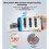 2.9inch Passive NFC-Powered E-Paper Display Battery-Free NFC Tag Screen Low Power E Ink Module for  Labels IoT 6
