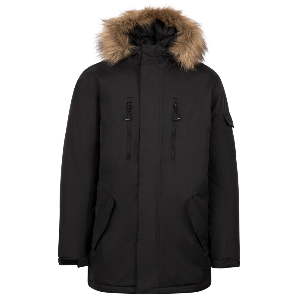 Trespass (S, ) Mens Alexsander Waterproof Jacket Black