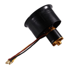 64mm 12 Blades EDF Ducted Fan with 2836-2900KV Brushless Outrunner Motor for Model Jet Aircraft Hovercraft