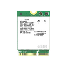 WiFi 7 BE200 NGFF WLAN-Adapter 5.4 WiFi7 8774 Mbit/S 2,4 GHz/5 GHz/6 GHz 802.11AX für Desktop/Laptop für Win10/11