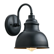 Retro Outdoor Waterproof LED Wall Light - Rust-Coloured Decorative Lighting for Courtyards and Balconies